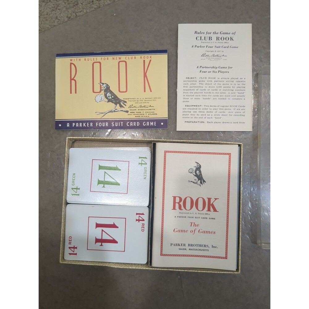 Vintage Rook Card Game by Parker Brothers